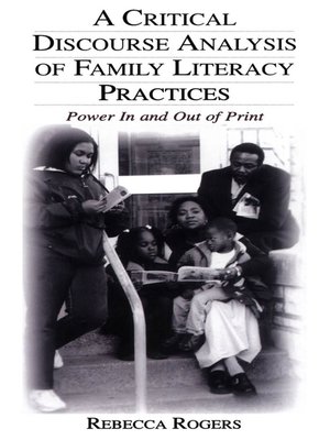 cover image of A Critical Discourse Analysis of Family Literacy Practices